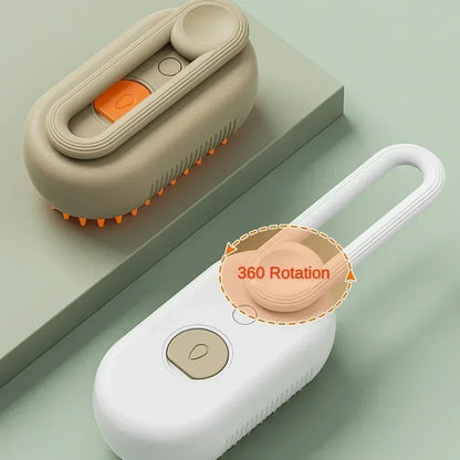 3-in-1 Pet Grooming Brush for Cats & Dogs