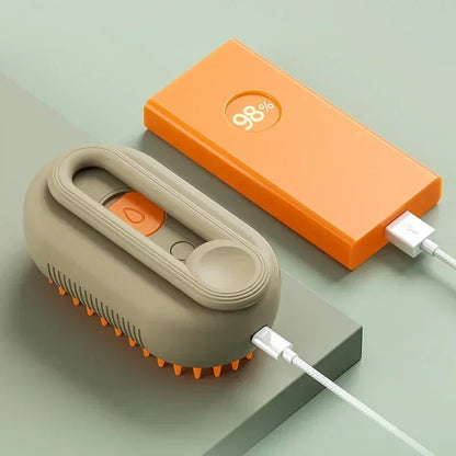 3-in-1 Pet Grooming Brush for Cats & Dogs