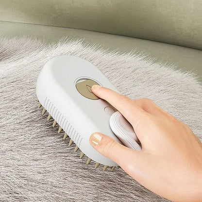 3-in-1 Pet Grooming Brush for Cats & Dogs
